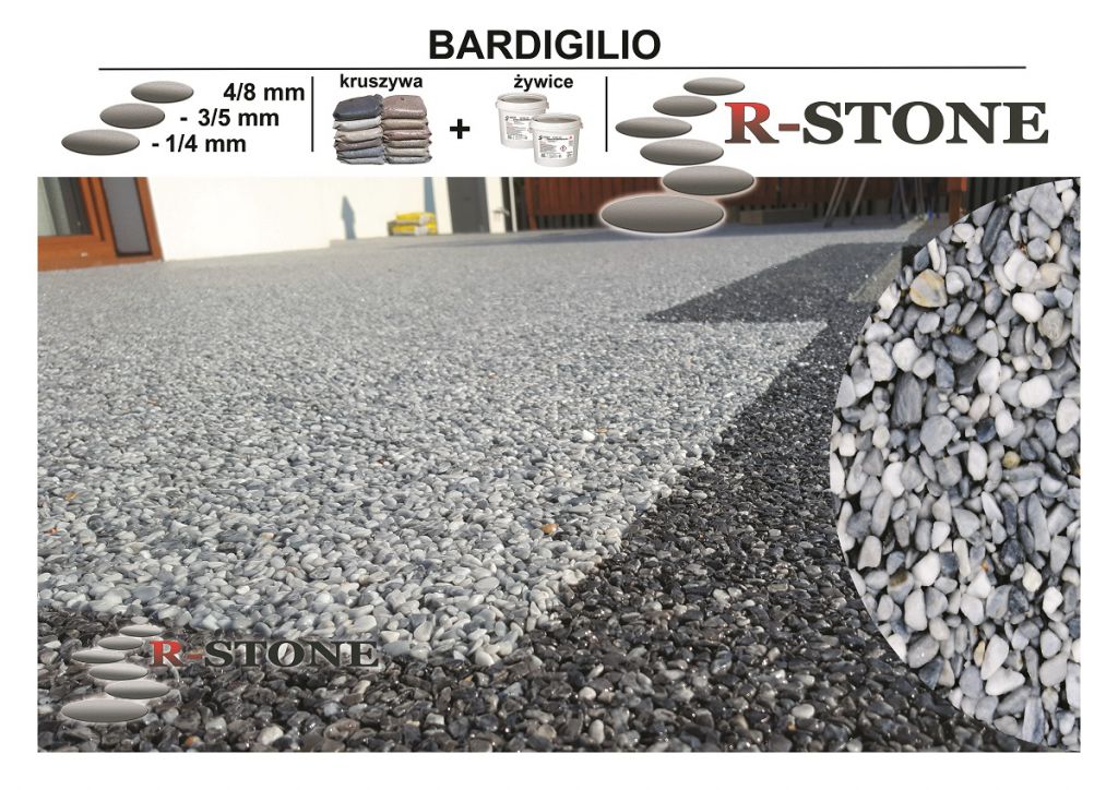 kamienny dywan schody