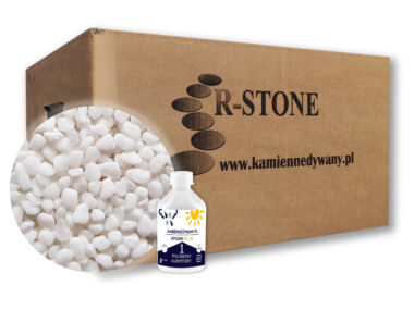 Kamienny dywan na tarasie